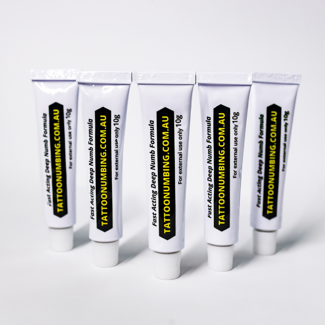 20 Tube Bulk Studio Pack- TN100 - Premium Tattoo Numbing Cream - 10g Tattoo Numbing Australia