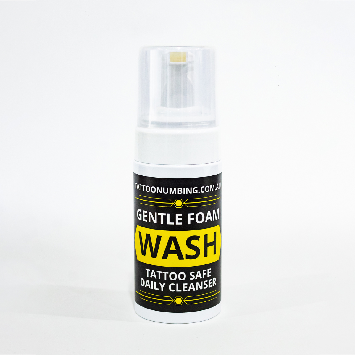 Gentle Foam Wash - Tattoo Safe Cleanser - Tattoo Numbing Australia