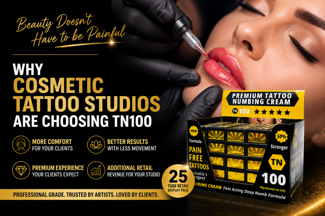 Why More Cosmetic Tattoo Studios Across Australia Are Choosing TN100