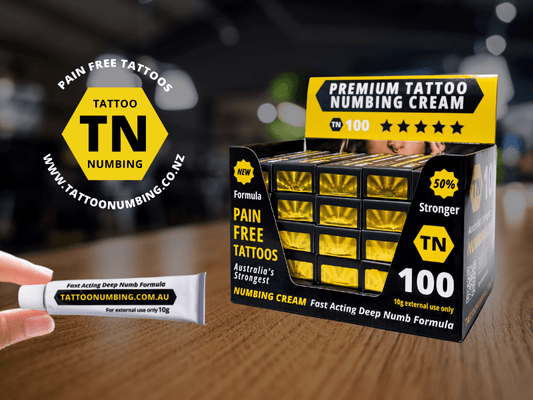 New Tattoo Numbing Cream Retail Display Packs Tattoo Numbing Australia