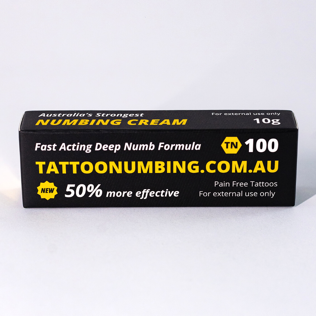 TN100 - Premium Tattoo Numbing Cream - Australia's Strongest Tattoo Numbing Australia